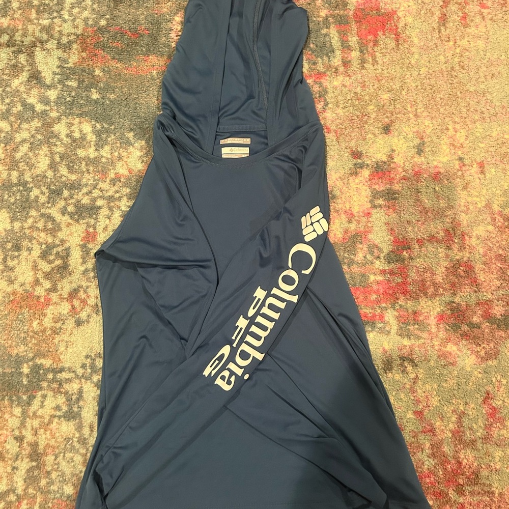 Columbia Blue Long Sleeve Hoodie